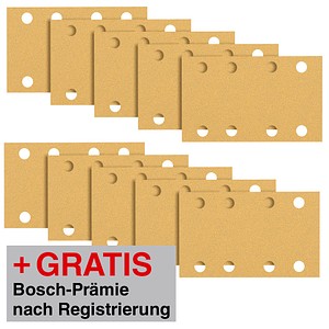 4059952542171 - Accessories EXPERT C470 2608900879 Schwingschleifpapier gelocht Körnung 80 (L x B) 133 mm x 8