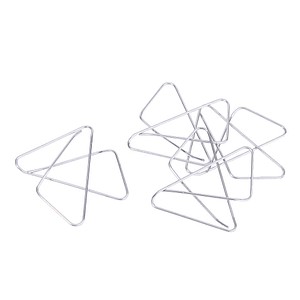 4040881856064 - Kreuzklammern silber verzinkt 50 St 4040881856064 - Kreuzklammern silber verzinkt 50 St