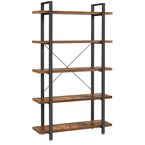 0194343035727 - Bücherregal braun schwarz 1050 x 335 x 1775 cm 0194343035727 VASAGLE