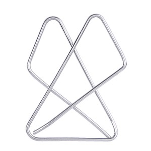 4040881856071 - Kreuzklammern silber verzinkt 50 St