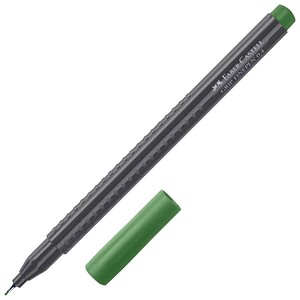 4005401516675 - Feinliner Grip permgrün oliv 4005401516675 Faber-Castell