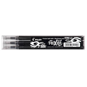 3 PILOT FRIXION Tintenrollerminen schwarz 3 PILOT FRIXION Tintenrollerminen schwarz