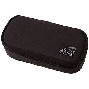 9002638198136 - Federmappe Classic Classic black melange 21x10x6cm mit Innenklappe Polyester 9002638198136 - Federmappe Classic Classic black melange 21x10x6cm mit Innenklappe Polyester
