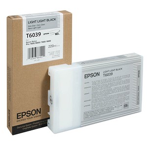 EPSON T6039  light light schwarz Druckerpatrone