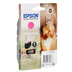 8715946645766 - Original 378 Eichhörnchen Druckerpatrone magenta 360 Seiten 41ml (C13T37834010) 8715946645766 - Original 378 Eichhörnchen Druckerpatrone magenta 360 Seiten 41ml (C13T37834010)
