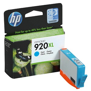 0884420649274 - Hewlett Packard HP 920XL Original Druckerpatrone cyan mit hoher Kapazität CD972AE (CD972AEBGX)