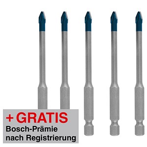 6949509232502 - Expert HEX-9 HardCeramic Dachziegel Bohrer Set 50 x 90 mm 5 tlg ( 2608900598 ) Carbide Technology - Bosch 6949509232502 - Expert HEX-9 HardCeramic Dachziegel Bohrer Set 50 x 90 mm 5 tlg ( 2608900598 ) Carbide Technology - Bosch
