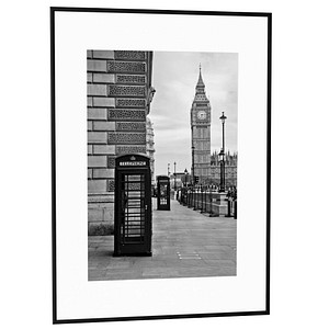 3660141890402 - PAPERFLOW Alu-Bilderrahmen (B)500 x (H)700 mm schwarz