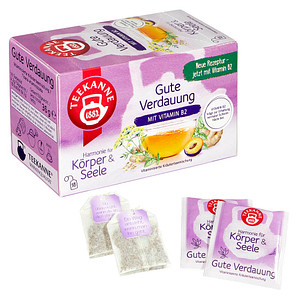 4009300020981 - Gute Verdauung mit Vitamin B2 Tee 18 Portionen 4009300020981 36 Gramm 4009300020981 - Gute Verdauung mit Vitamin B2 Tee 18 Portionen 4009300020981 36 Gramm