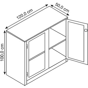 4064615244538 - CP Stahlschrank 8831-055 1060-80 lichtgrau rubinrot Acrylglas 1200 x 500 x 1000 cm aufgebaut 4064615244538 - CP Stahlschrank 8831-055 1060-80 lichtgrau rubinrot Acrylglas 1200 x 500 x 1000 cm aufgebaut