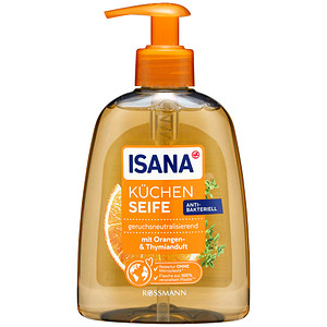 4305615610344 - ISANA Küchenseife mit Orangenöl Flüssigseife 3000 ml 4305615610344 - ISANA Küchenseife mit Orangenöl Flüssigseife 3000 ml