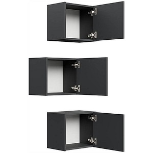 4251982677131 - Limes 3er Set Badschränke - variable Montage - kreatives Bad weiß Hgl