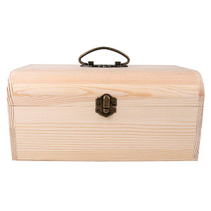 4006166792571 - Bastelholz natur Truhe 4006166792571 - Bastelholz natur Truhe