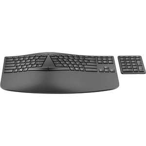 0197192177761 - 965 ergonomische Tastatur kabellos schwarz 0197192177761 HP