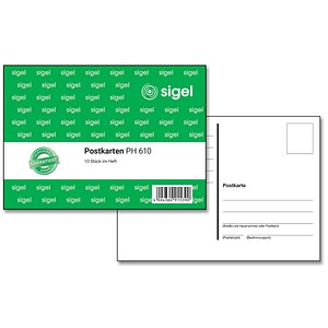 Sigel Formularbuch Ph610 Postkarte Gunstig Online Kaufen Office Discount