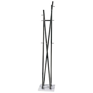 4001070898876 - HAKU Möbel Kleiderständer (BHT 35x193x35 cm) BHT 35x193x35 cm schwarz Garderobenständer
