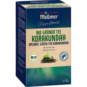 4002221042438 - Grüner Tee Korakundah Bio-Tee 18 Portionen 4002221042438 Meßmer 27 Gramm 4002221042438 - Grüner Tee Korakundah Bio-Tee 18 Portionen 4002221042438 Meßmer 27 Gramm