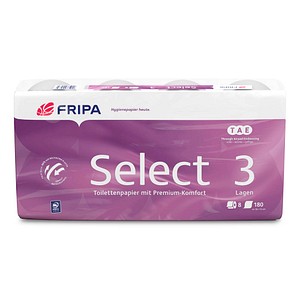 4000883100183 - Toilettenpapier Select 1030807 3-lagig hochweiß 180 Blatt   Rolle 4000883100183 48 Rolle