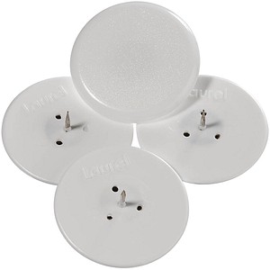 4001782171434 - Reißnägel SUPER Kunststoff überzogen weiß Kopf-Ø 30mm 4001782171434 2703-10 4 Stück 4001782171434 - Reißnägel SUPER Kunststoff überzogen weiß Kopf-Ø 30mm 4001782171434 2703-10 4 Stück