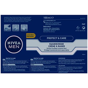 4005900613516 - PROTECT & CARE Rasiercreme 1000 ml
