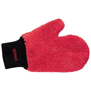 4064700428201 - Microfaser Waschhandschuh - Anzahl 1x - rot - Sonax 4064700428201 - Microfaser Waschhandschuh - Anzahl 1x - rot - Sonax