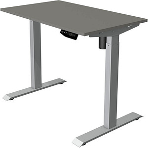 4044917439016 - Move 1 Elektrisch Höhenverstellbar Sitz-Stehschreibtisch Rechteckig Graphit T-Fuß 1000 (B) x 600 (T) x 1230 (H) mm Melamin Stahl 4044917439016 - Move 1 Elektrisch Höhenverstellbar Sitz-Stehschreibtisch Rechteckig Graphit T-Fuß 1000 (B) x 600 (T) x 1230 (H) mm Melamin Stahl