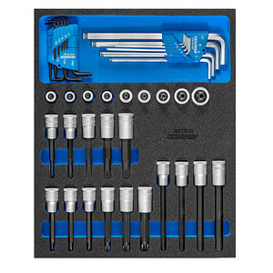 4010886969250 - 2005 CT2-ITX19 Steckschlüsseleinsatz-Set 41-teilig 4010886969250 GEDORE