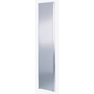 SCHULTE MULTIplus Seitenblende Abschlusswand lichtgrau 30,0 cm 100,0 cm