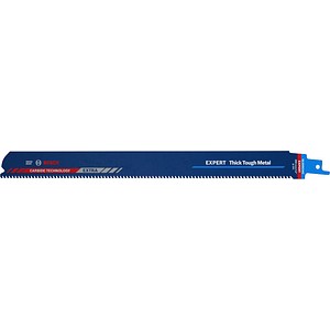 4059952534626 - 2608900372 EXPERT ‘Thick Tough Metal’ S 1255 CHC Säbelsägeblatt 10 Stück Sägeblatt-Länge 300 mm 10 St 4059952534626 - 2608900372 EXPERT ‘Thick Tough Metal’ S 1255 CHC Säbelsägeblatt 10 Stück Sägeblatt-Länge 300 mm 10 St