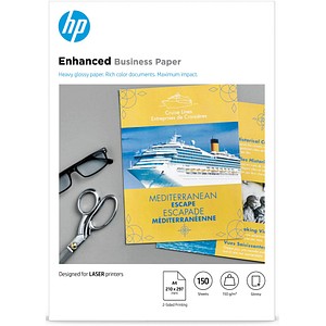 Hp Fotopapier Cg965a Din Glanzend 150 G Qm 150 Blatt Gunstig Online Kaufen Office Discount
