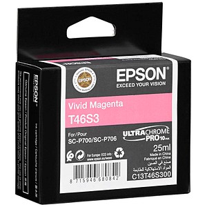8715946730004 - Ink UltraChrome PRO T46S30N Vivid Magenta 25ml - Tintenpatrone Lebendes Rot 8715946730004 - Ink UltraChrome PRO T46S30N Vivid Magenta 25ml - Tintenpatrone Lebendes Rot