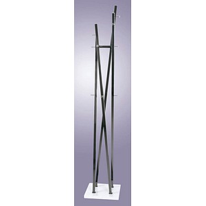 4001070898876 - HAKU Möbel Kleiderständer (BHT 35x193x35 cm) BHT 35x193x35 cm schwarz Garderobenständer
