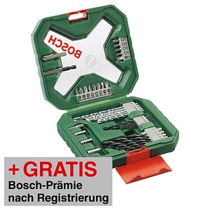 AKTION: BOSCH X-Line Classic Bohrer- und Bit-Set, 34-teilig mit Prämie nach Registrierung