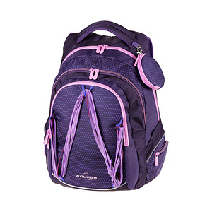 9002638223395 - WALKER Schulrucksack FAME Twist Violet (2023) violett