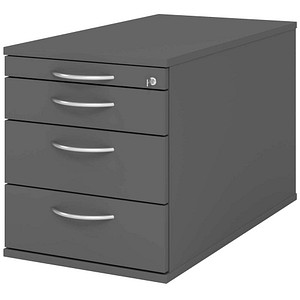 4032062320778 - HAMMERBACHER TC30 Rollcontainer grafit 4 Auszüge 428 x 800 x 512 cm