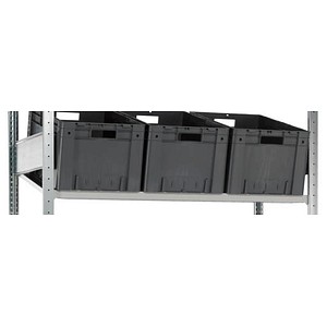 4004514259103 - Fachboden für Schrägbodenregal L MULTIplus150 grau 1300 x 600 cm