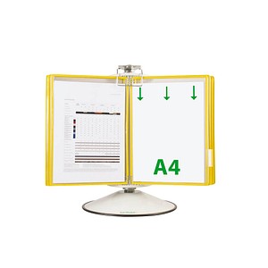 tarifold Sichttafelsystem 444504 DIN A4 gelb mit 50 St. Sichttafeln
