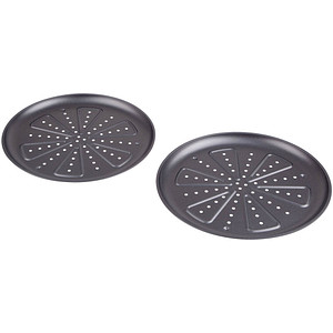 4008256097764 - Pizza Backblech Set antihaftbeschichtet 2-teilig ca ø 28 cm - CHG