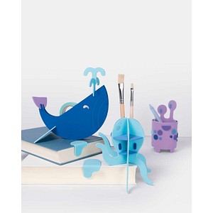 4001868063769 - Moosgummi (B)200 x (H)290 mm TON IN TON MIX blau