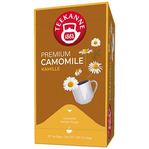 4009300006343 - Teekanne Premium Kamille Kräutertee 20 Teebeutel im Kuvert 2 Entnahmefach displaytauglich 4009300006343 - Teekanne Premium Kamille Kräutertee 20 Teebeutel im Kuvert 2 Entnahmefach displaytauglich