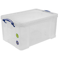 Really Useful Box Aufbewahrungsbox 70CCB 70 L Transparent Kunststoff 62 x  81 x 22,5 cm