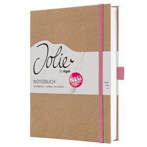 4004360773747 - SIGEL Notizbuch Jolie® ca DIN A5 blanko braun rosa Hardcover 192 Seiten 4004360773747 - SIGEL Notizbuch Jolie® ca DIN A5 blanko braun rosa Hardcover 192 Seiten