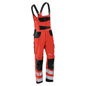 4053813372563 - unisex Warnschutzhose REFLECTIQ rot Größe 28 4053813372563 Kübler