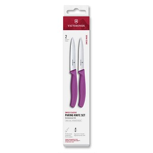 7613329191422 - VICTORINOX Küchenmesser Swiss Classic silber violett Klinge 100 cm 2 St 7613329191422 - VICTORINOX Küchenmesser Swiss Classic silber violett Klinge 100 cm 2 St
