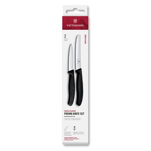 7613329191842 - VICTORINOX Küchenmesser  Swiss Classic silber schwarz 2 St