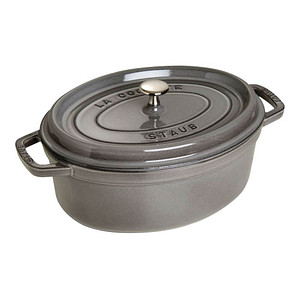 staub Bräter grau 4,2 l