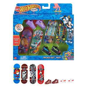 0194735057696 - Fingerboard Skate & Schuhe 4er mehrfarbig 0194735057696 Mattel GAMES