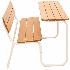 8719979475857 - BEST Gartentisch Soullmate mit Sitzbank beige rechteckig 1200 x 1011 x 825 cm
