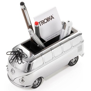 4024023071300 - Stiftehalter FOREVER T1 schwarz silberfarben Metall 4 Fächer 160 x 40 x 79 cm