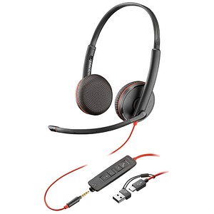 0197498433080 - Blackwire 3225 - Blackwire 3200 Series - Headset - On-Ear - kabelgebunden - aktive Rauschunterdrückung